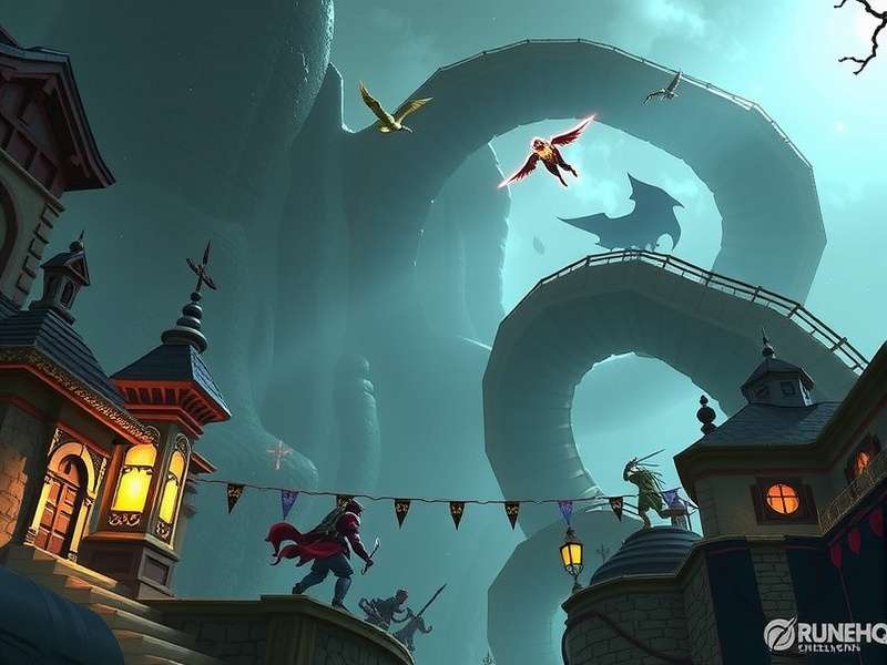 RuneHQ community members discussing strategies around a map of Gielinor