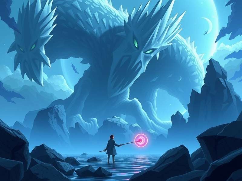 Developer working on code with RuneScape gameplay on monitor