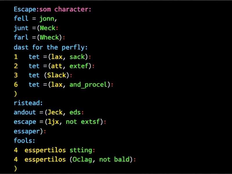 Visual representation of JSON data flow in RuneScape's backend systems showing escape character processing