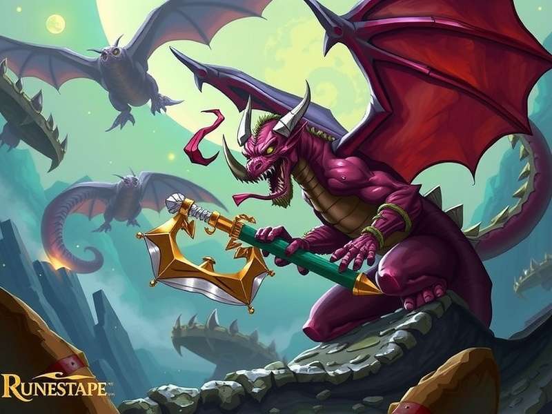 Goblin Diplomacy Quest Scene in Dragon Wilds showing goblins and a dragon