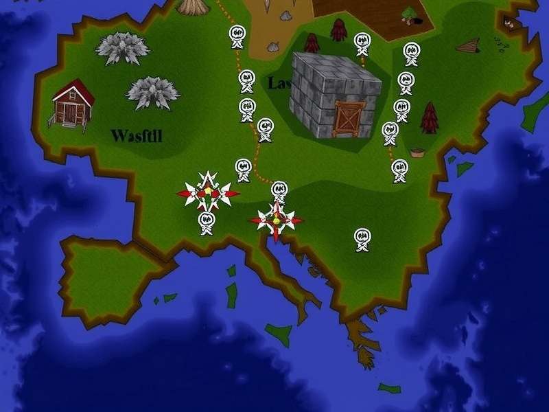 Epic battle scene in Old School RuneScape showing a player fighting a dragon