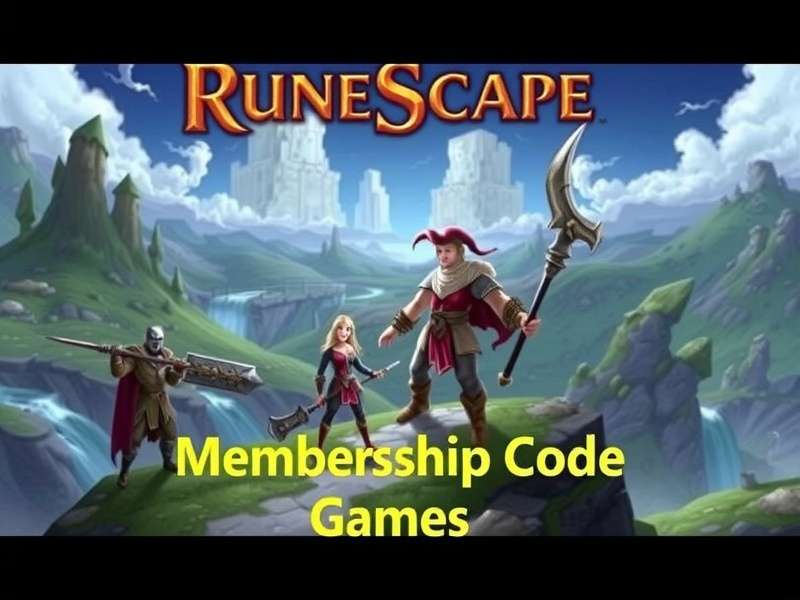 RuneScape Membership Codes Visual Guide