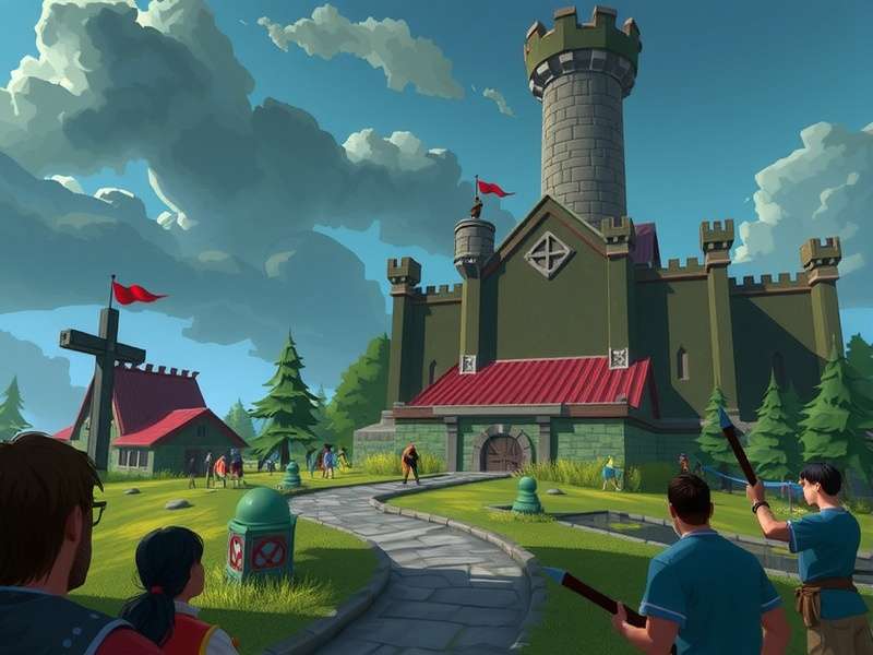 Epic RuneScape-style PvP battle in the Wilderness between mages and warriors