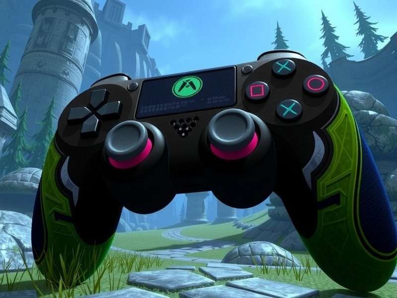 Detailed view of the Dragonwilds Controller interface with annotated elements