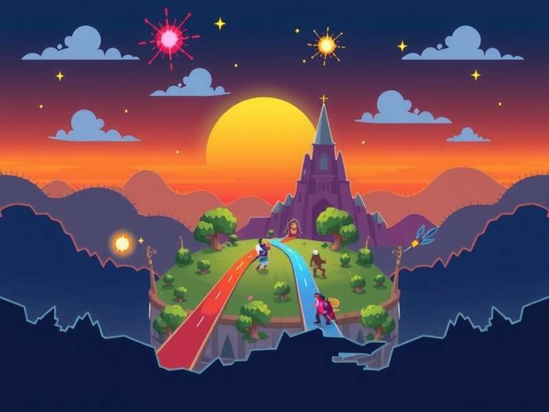 A breathtaking view of the Dragon Wilds in RuneScape, showing ancient ruins, lava flows, and dragons soaring in the sky.