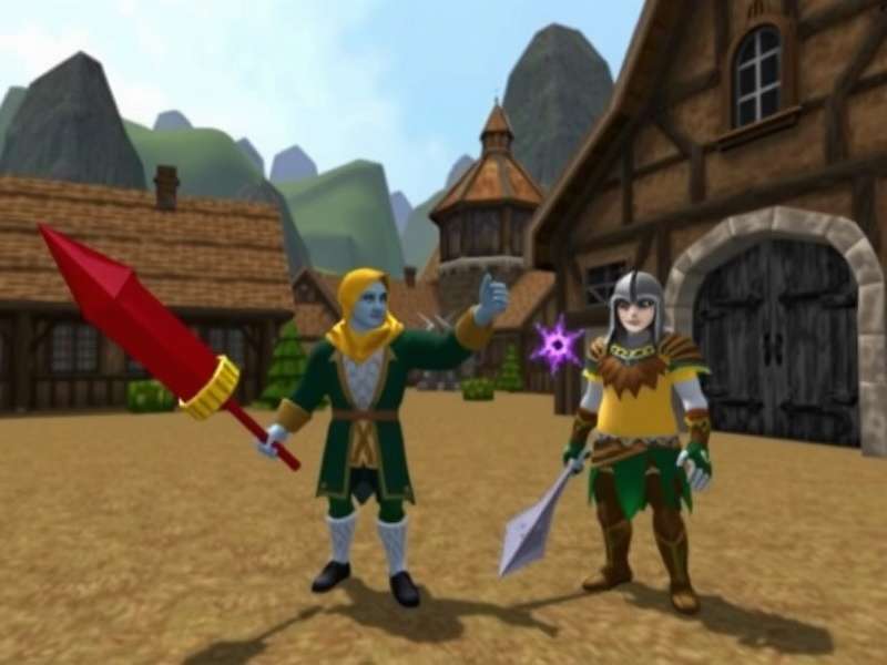 Vibrant community of players in a RuneScape private server grand exchange