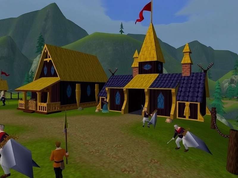 Vibrant RuneScape private server community gameplay