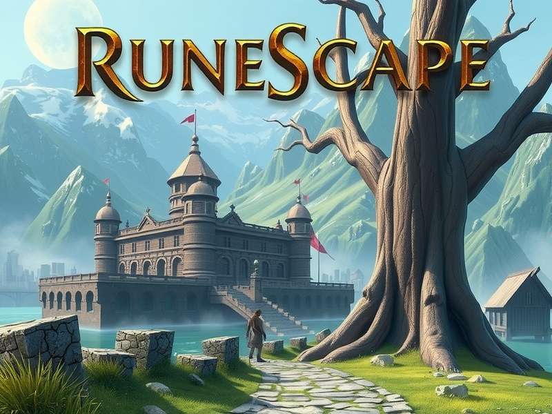 RuneScape Membership banner showing a dragon and a crowned player character in Gielinor
