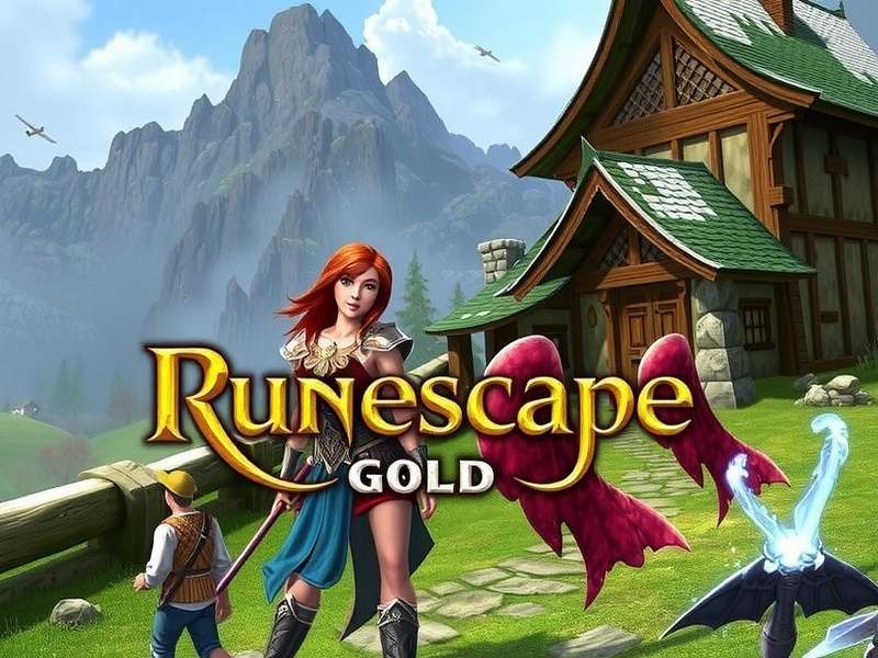 RuneScape Gold Grand Exchange trading hub with live market data and price charts