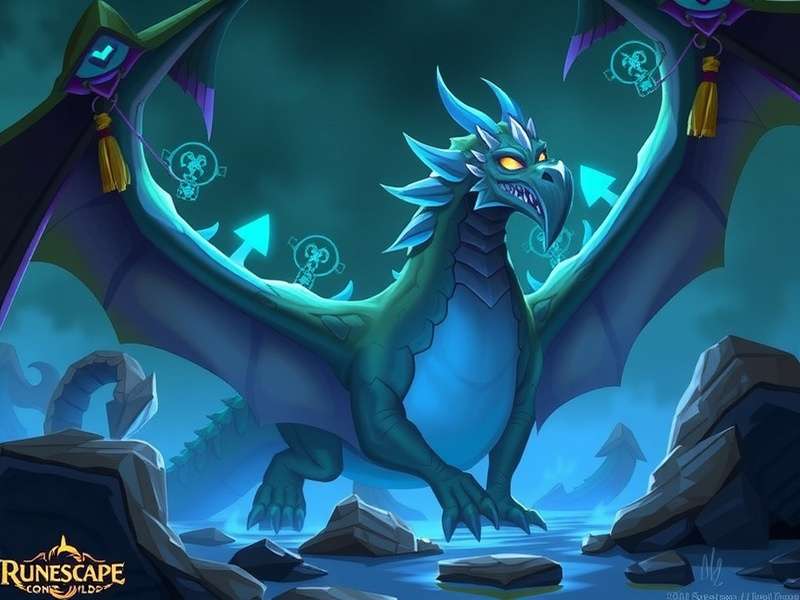 RuneScape Dragonwilds Ghostspeak Amulet featured artwork with golden glow