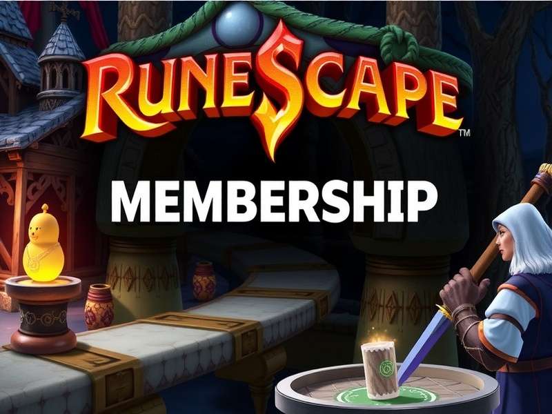 RuneScape 3 membership areas map showing member-only regions, dungeons, and cities