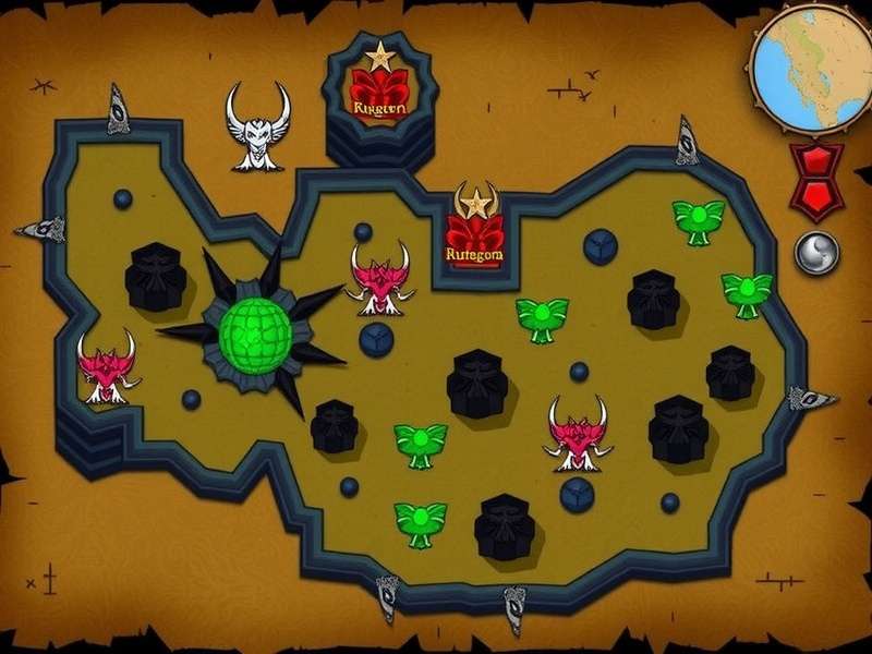 Runescape Dragon Wilds Map – full interactive atlas showing dragon lairs, resource nodes, and hidden paths across the Wilds region