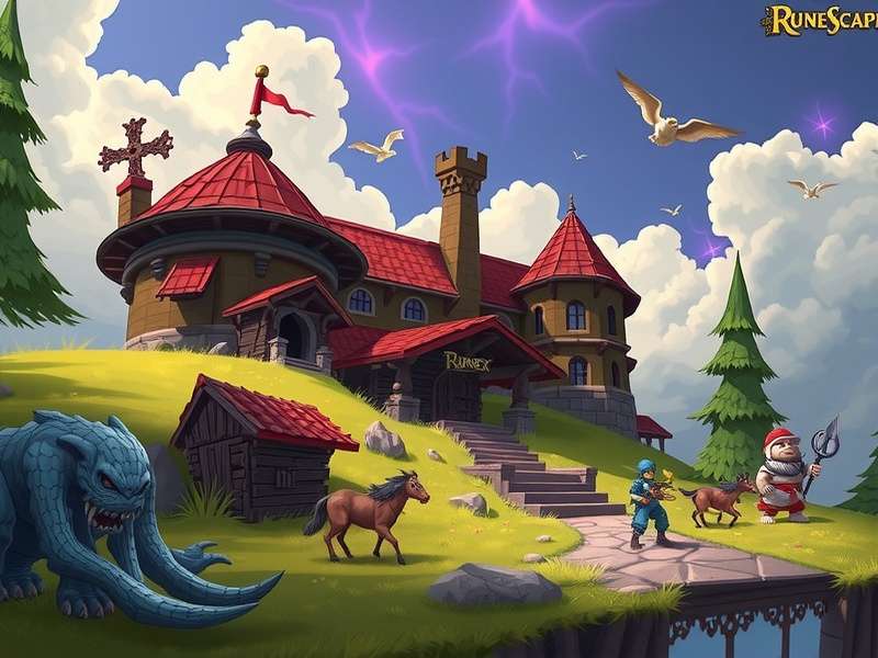 Jagex RuneScape Membership – Unlock the full world of Gielinor with premium quests, skills, and exclusive areas.