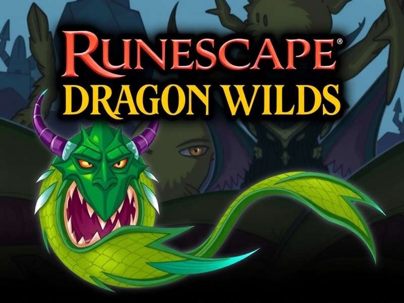 RuneScape Dragonwilds expansion key art featuring a majestic dragon soaring over ancient wilderness